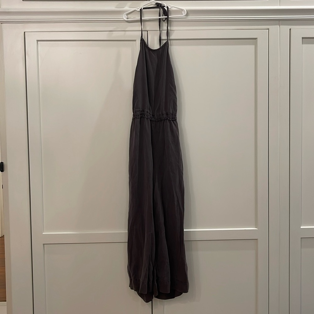 Bella Dahl XS Black Halter Jumpsuit